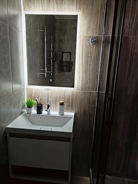 Уютная квартира-студия с новым ремонтом, бесконтактное заселение