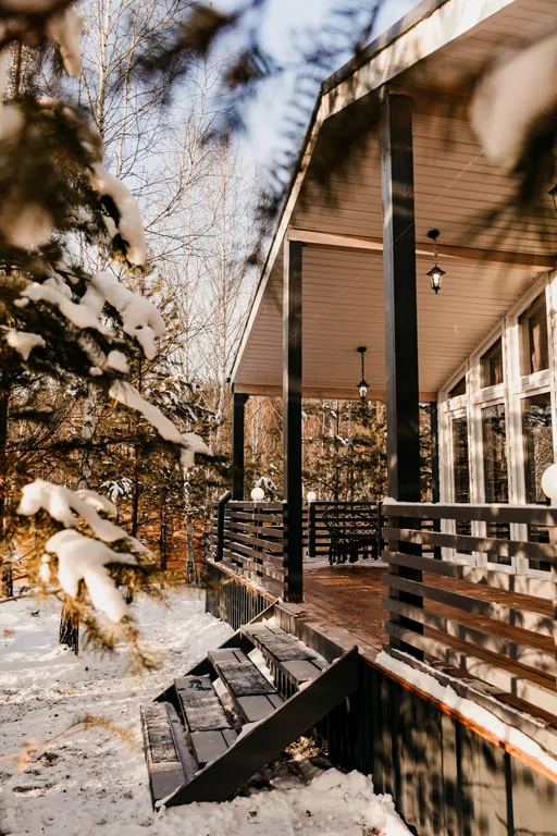 Дом с панорамными окнами