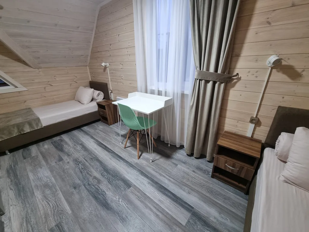 Семейный коттедж с сибирским чаном