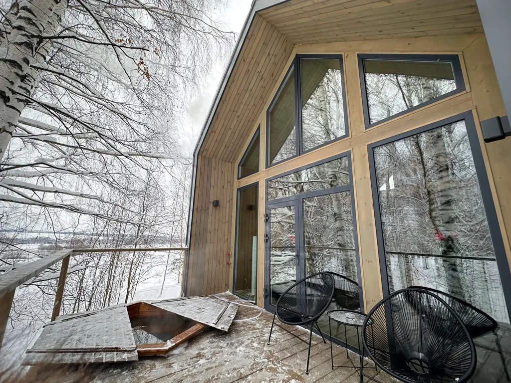 Новый Барнхаус с личным банным чаном