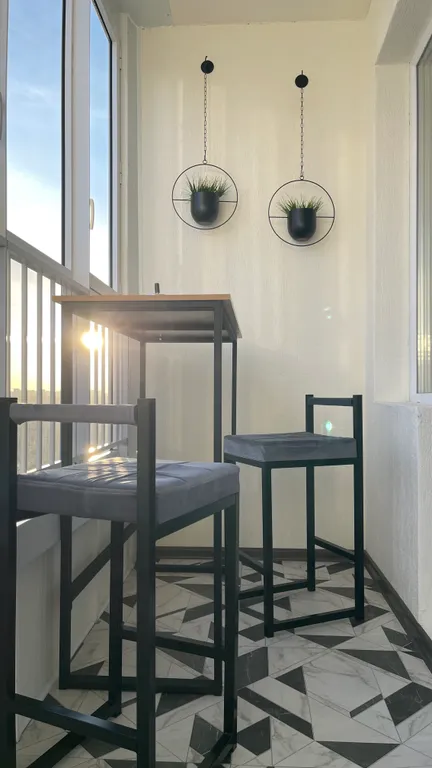 Апартаменты ЛАФА2 с лоджией для 1-2 человек