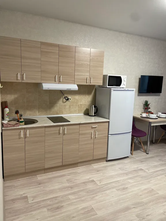 Квартира Квартира Комфортная студия в Новом доме — Новосибирск