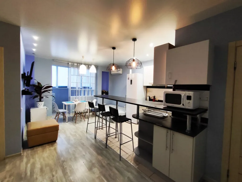 Просторная квартира для большой компании