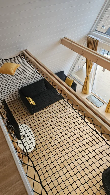 Коттедж Новый большой А-Фрейм с видом на лес — Казань