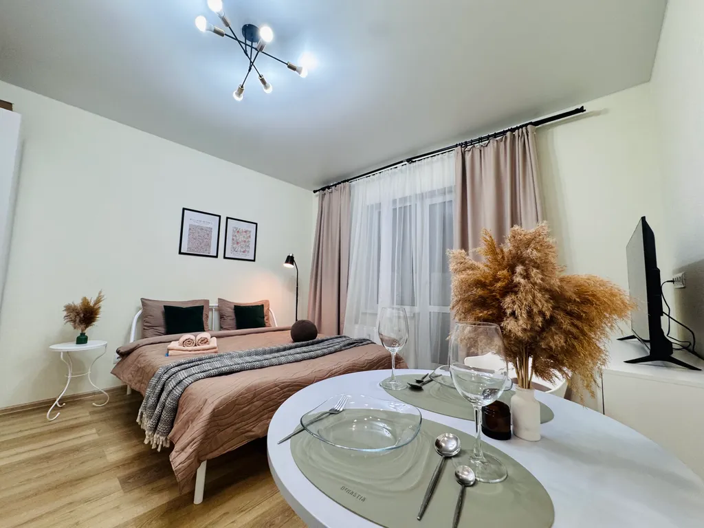 Уютная студия в Новоселье