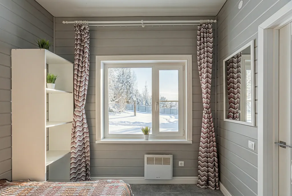 Коттедж Солнесная гора-Сяпся с сауной, 3 спальнями и видом на озеро