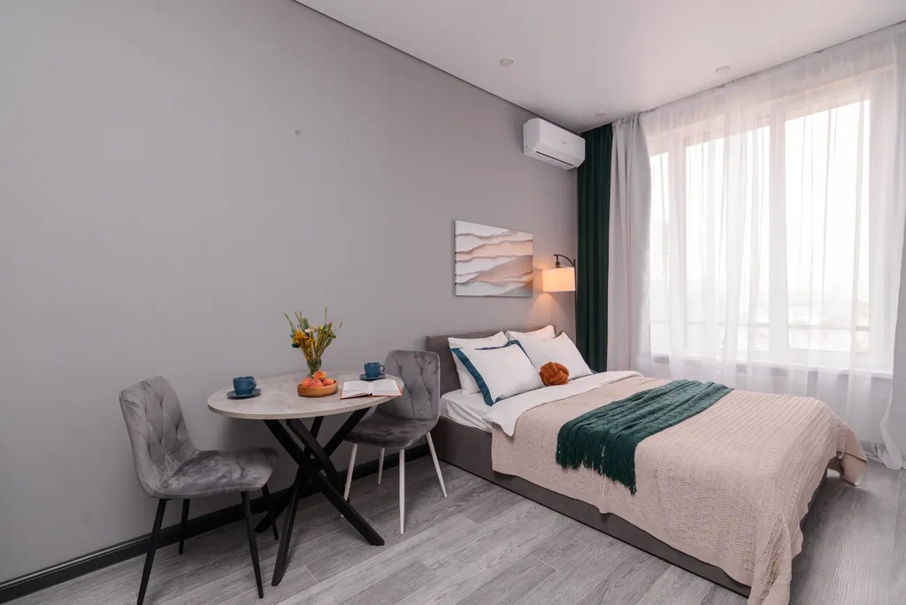 Квартира Квартира Студия 1 VV Apart у станции метро Шелепиха — Москва