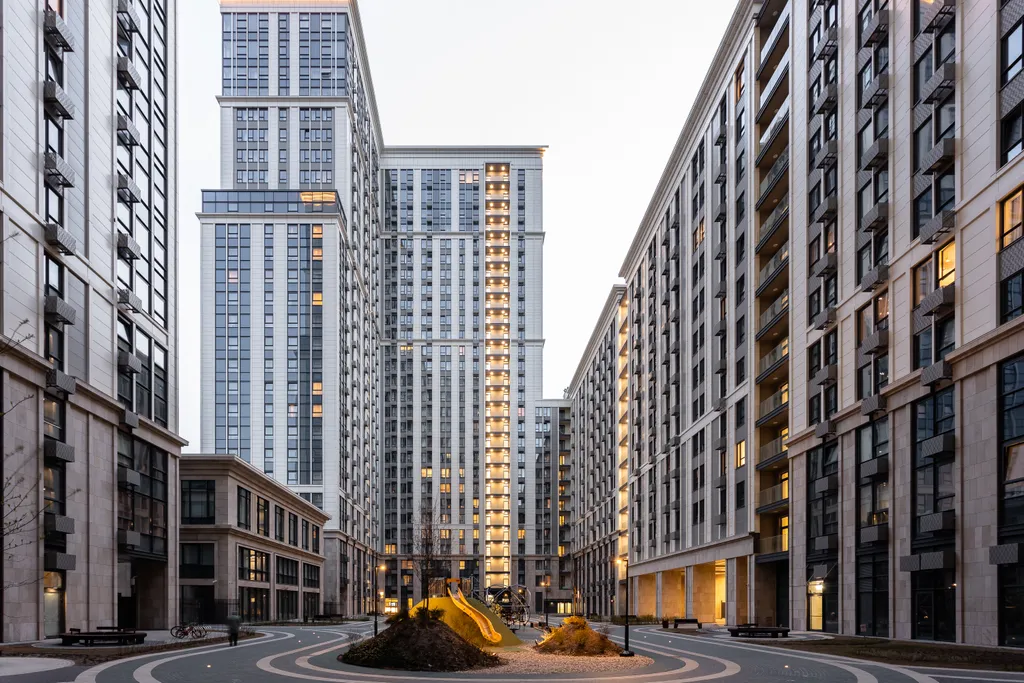 Квартира Квартира Апартамент Полулюкс с роскошным видом на Москва Сити и город — Москва