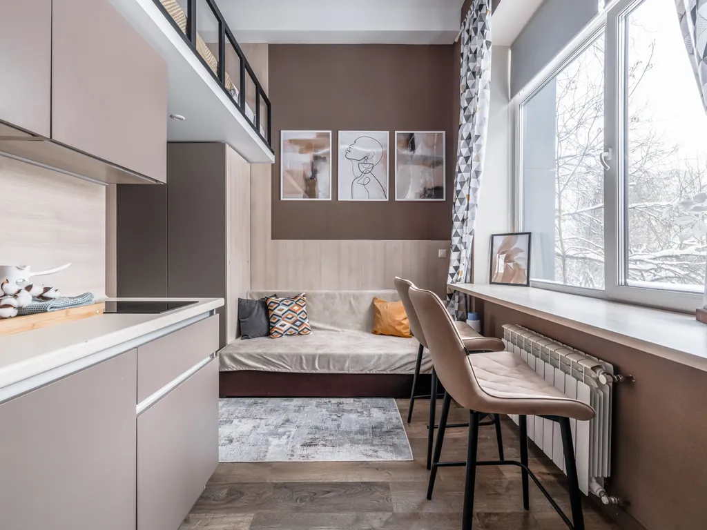 Квартира Квартира Студия комфорт-класса Atlant — Москва