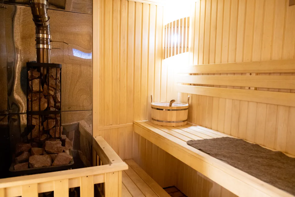 База отдыха с видом на горы в Приэльбрусье