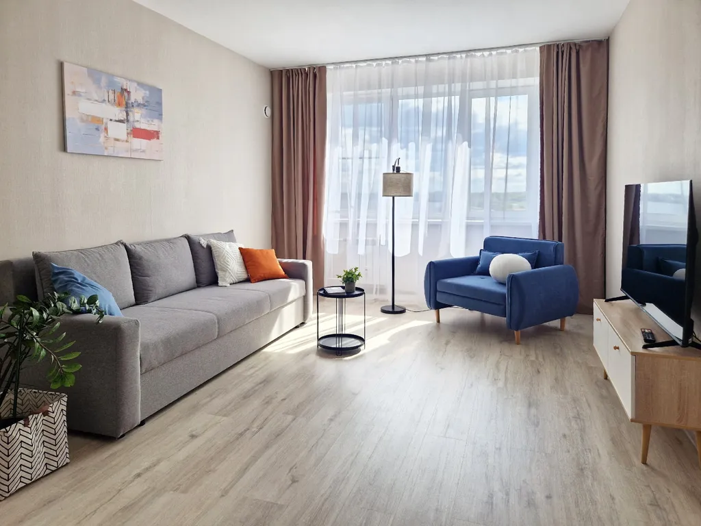 Уютная квартира с видом на реку