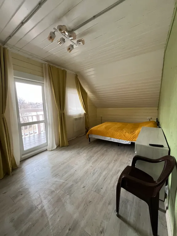 Домик на пруду, банька на дровах