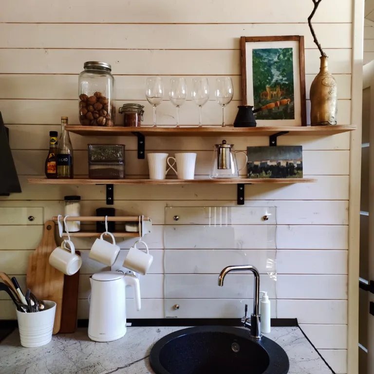 Коттедж Современный, уютный эко дом под виноградником с террасой — Кисловодск