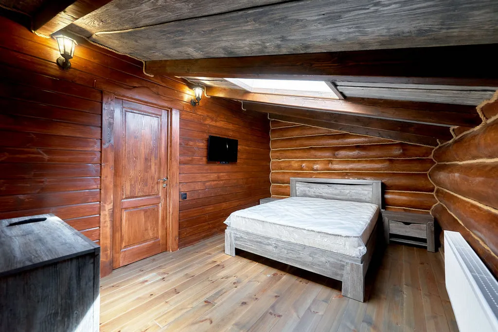 Шале с баней бассейном и видом на озеро