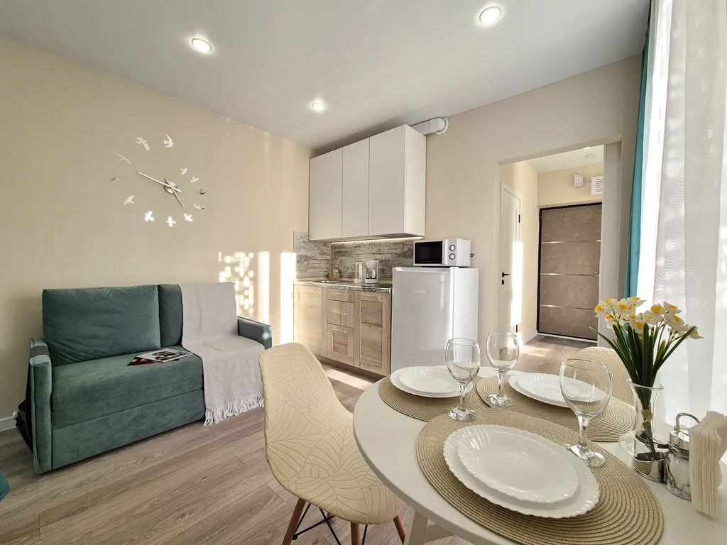 Квартира с двумя балконами и потрясающими закатами