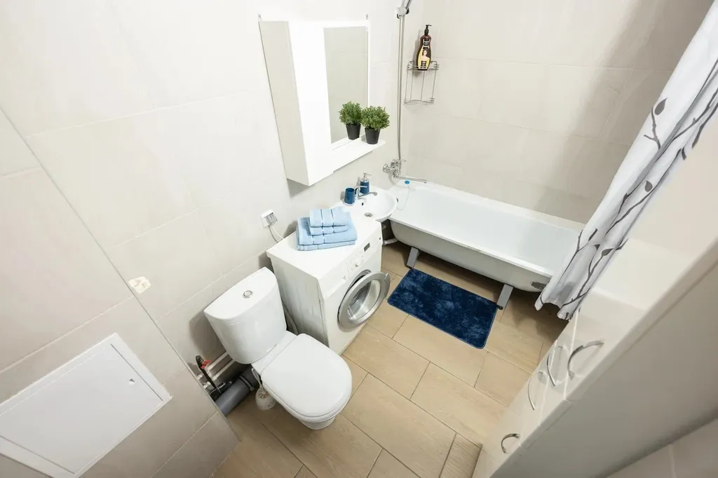 Яркие и современные однокомнатные апартаменты