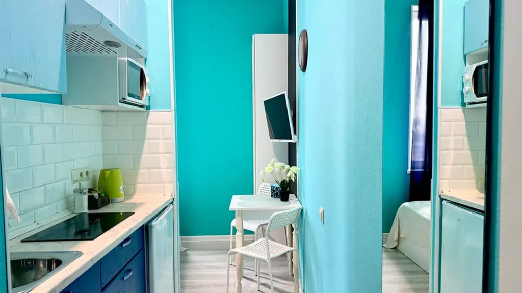 Квартира Квартира Стильная студия у метро Технопарк — Москва