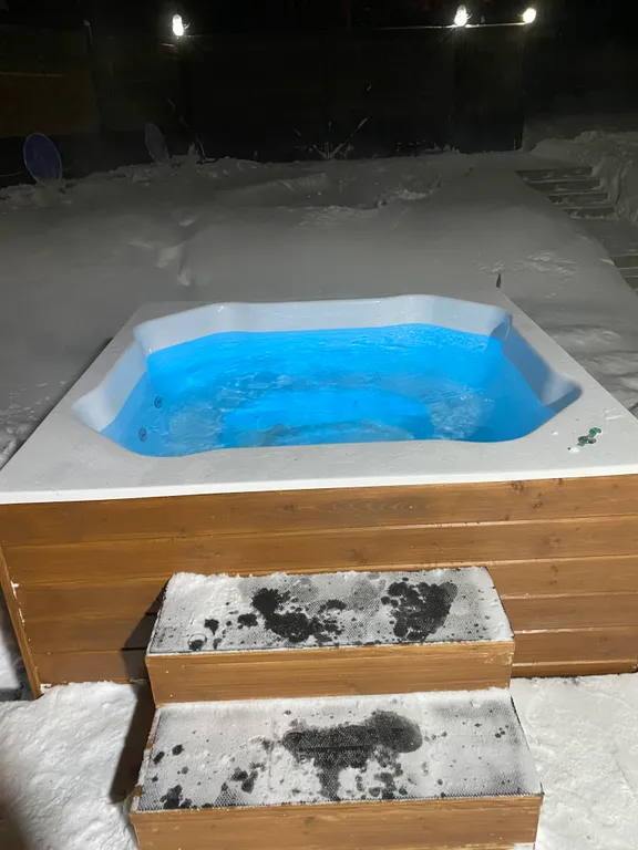 Уютный дом с баней, с панорамным видом на гору Ежовая