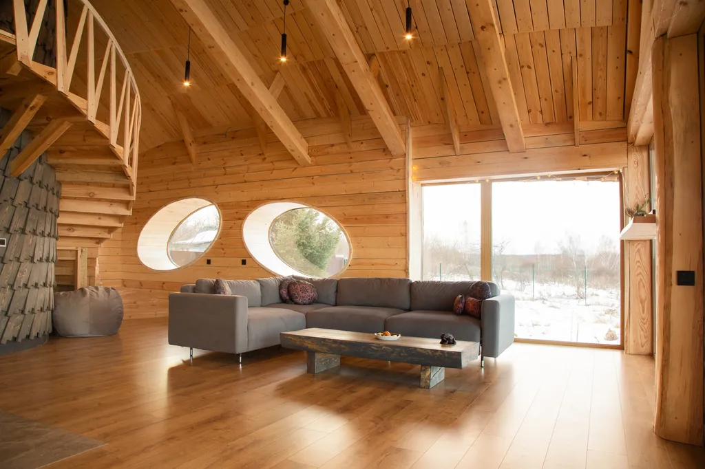 Необычный гостевой дом Экопоэзис