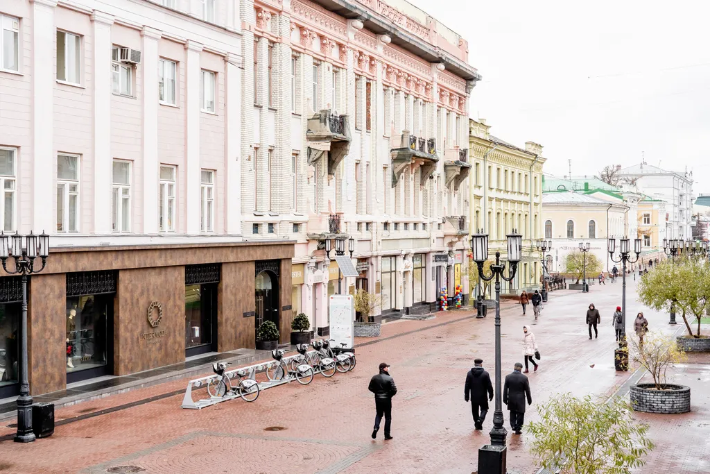 Квартира Квартира со 2 уровнем в лучшем месте на пешеходной Покровской — Нижний Новгород