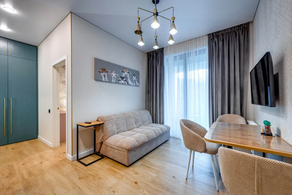 Квартира с дизайнерским ремонтом