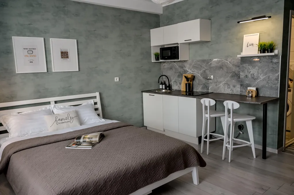 Современная студия Olga Boykova около диагностического центра