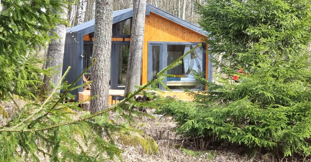 Домик с видом на лес
