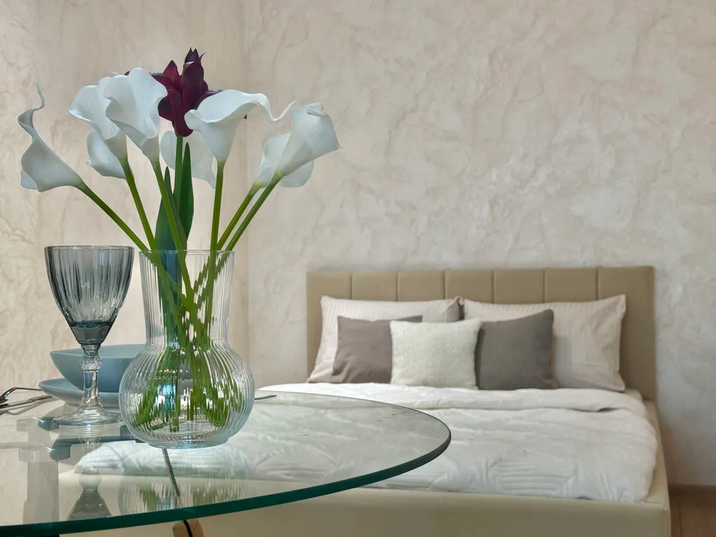 Квартира Квартира Просторная евродвушка с двумя Smart-TV в Прованс — Новосибирск