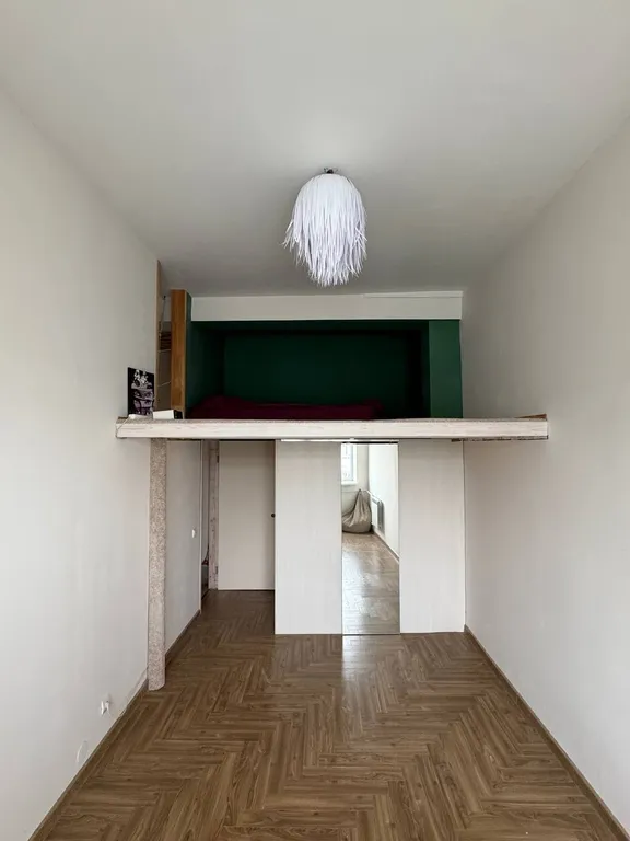 Двушка с антресольным этажом с проектором