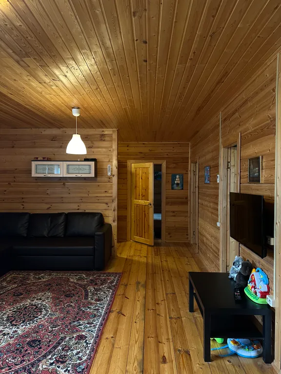 Тихий и тёплый домик в деревне с баней на дровах