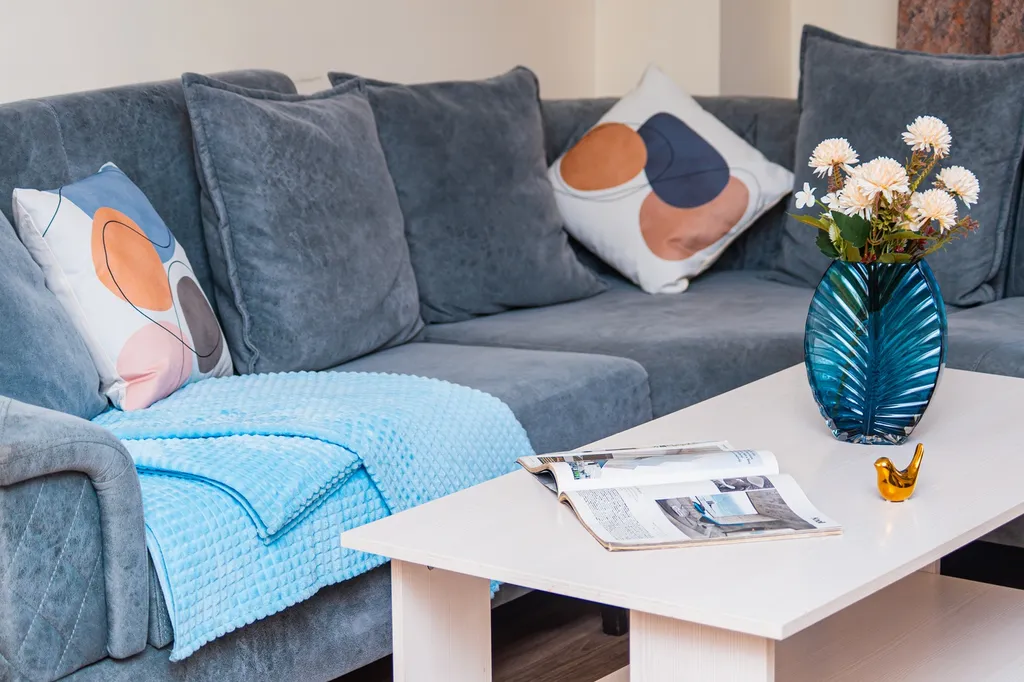 Квартира с витражными окнами в центре