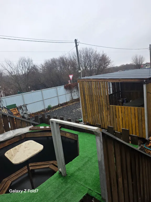 Домик А-фрэйм с баней