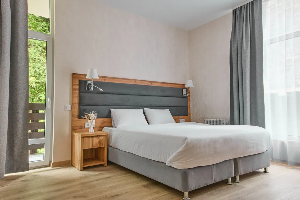 Двухместный апартамент стандарт с мини-кухней и балконом