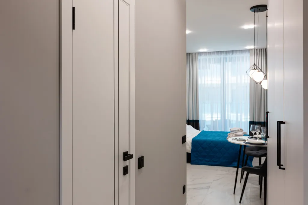 Уютная студия "Морской бриз" с видом на море