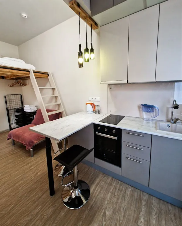 Квартира Квартира Комфортная студия на Окружной — Москва