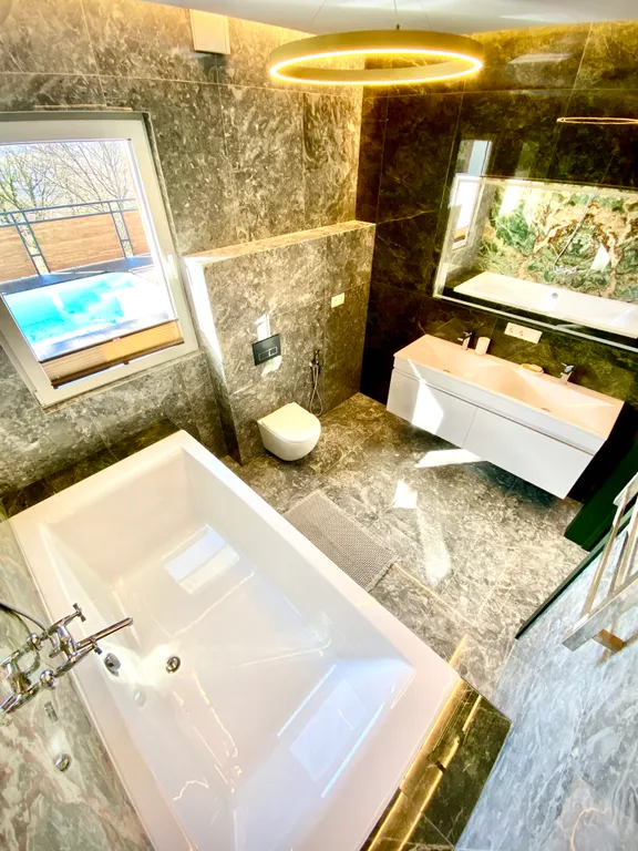 Коттедж Дом в стиле Хай - Тек — Галицино