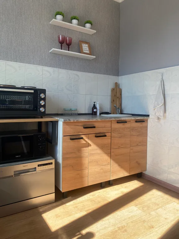 Удобная квартира с видом на город горы и Волгу