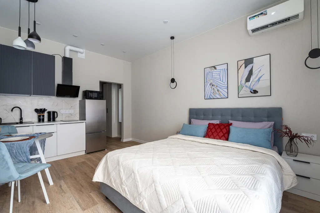 Двухместная студия в центре Кудепсты