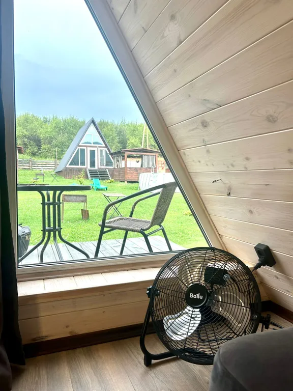 Стильный новый a-frame домик