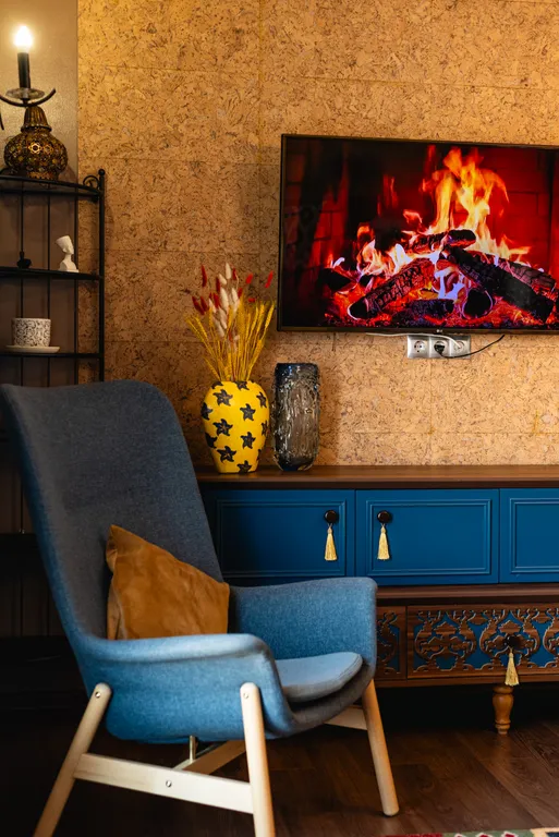 Атмосферная, яркая квартира в районе ТРЦ Мега