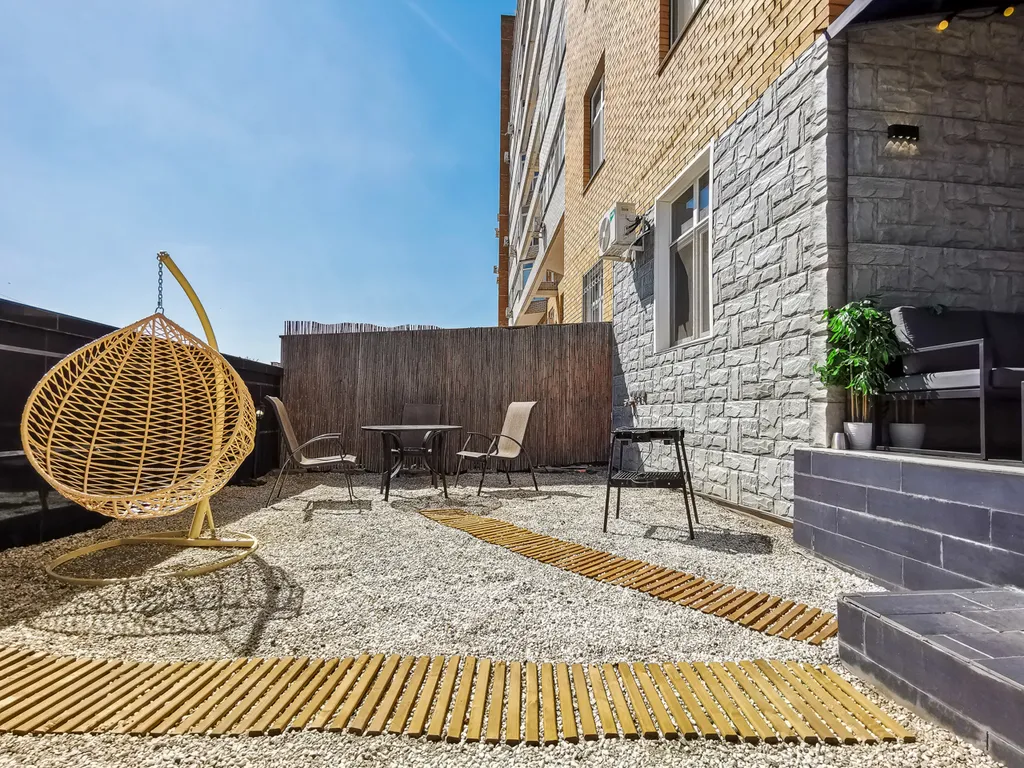 Единственная квартира с террасой и зоной барбекю