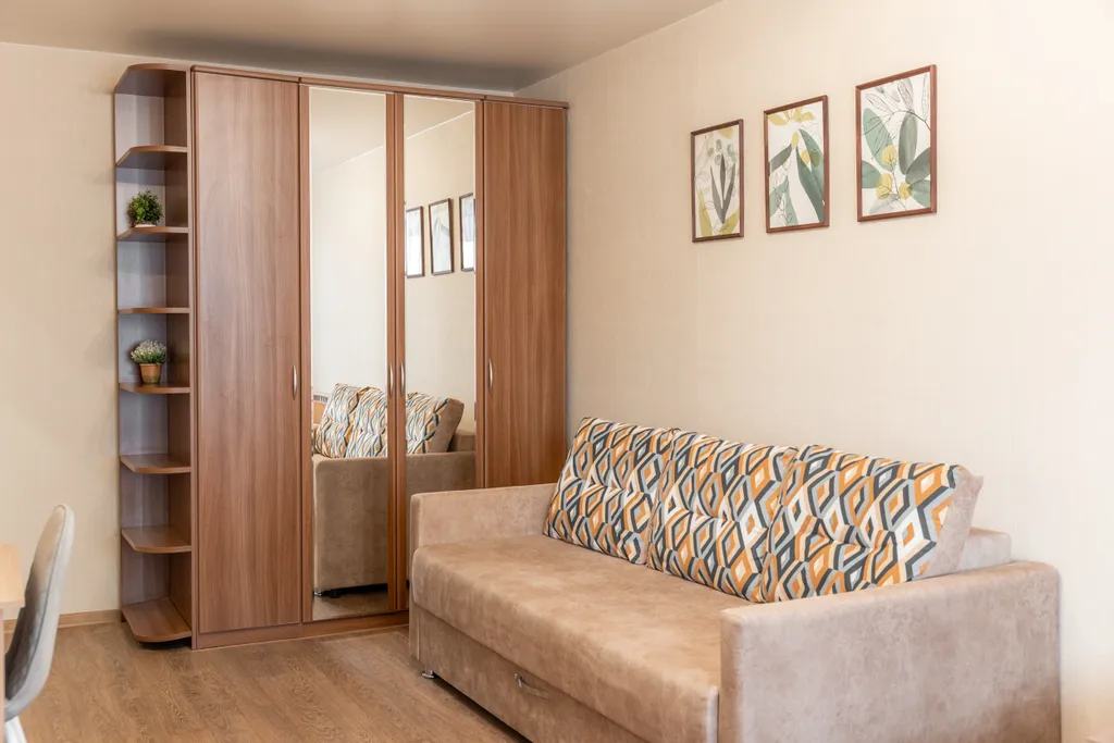 Однокомнатная квартира рядом с Лагерным садом