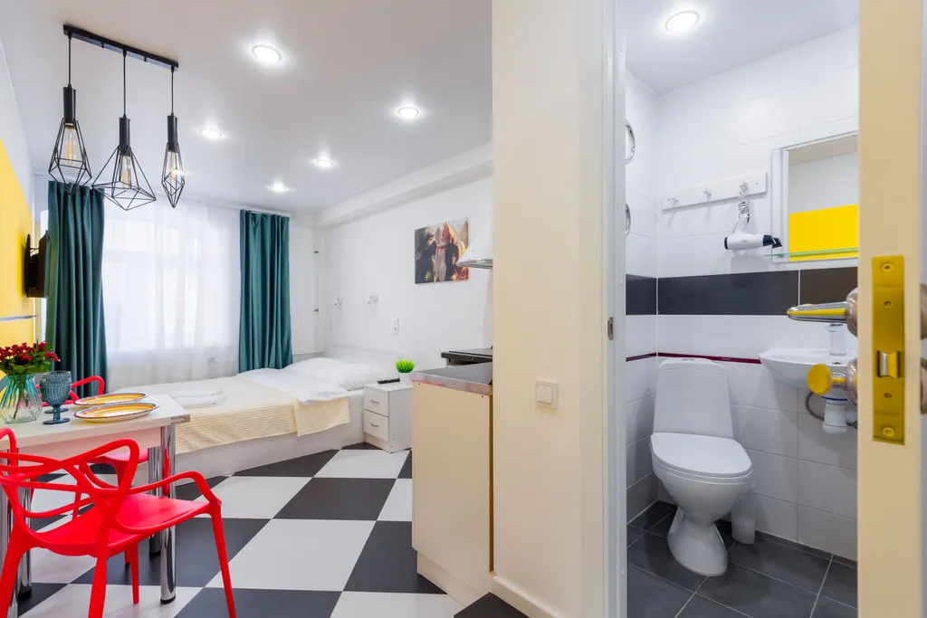 Квартира Стильные апартаменты студия — Санкт-Петербург