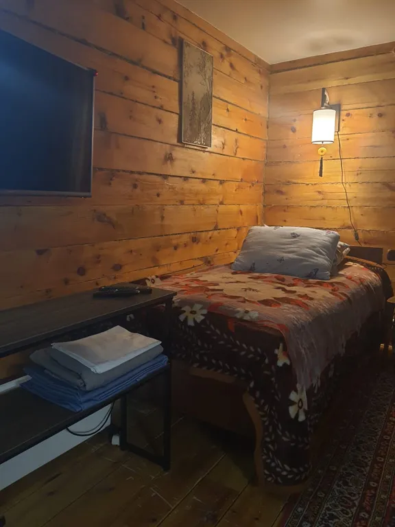 Кедровый дом с каминной печкой