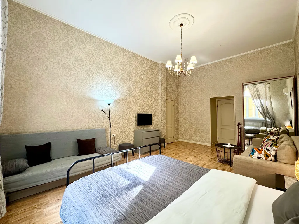 Квартира Просторная квартира возле Эрмитажа - 3 спальни, 2 санузла, парковка — Санкт-Петербург