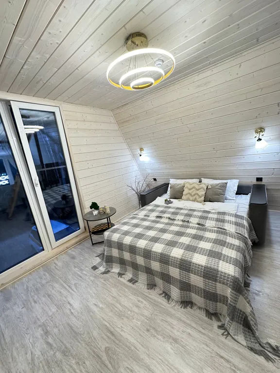 Коттедж Домик Aframe Forest с баней и сибирским чаном — Москва