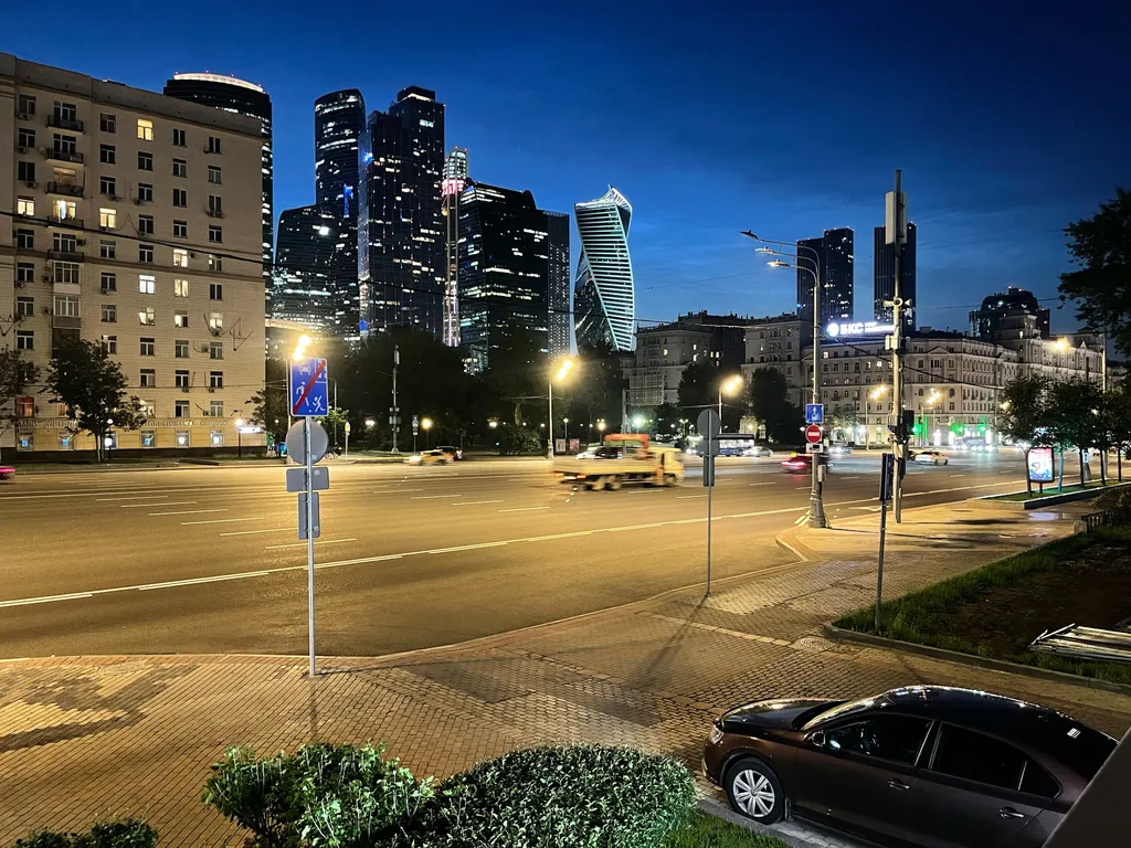 Квартира Квартира Просторный апартамент с видом на Москва-Сити — Москва
