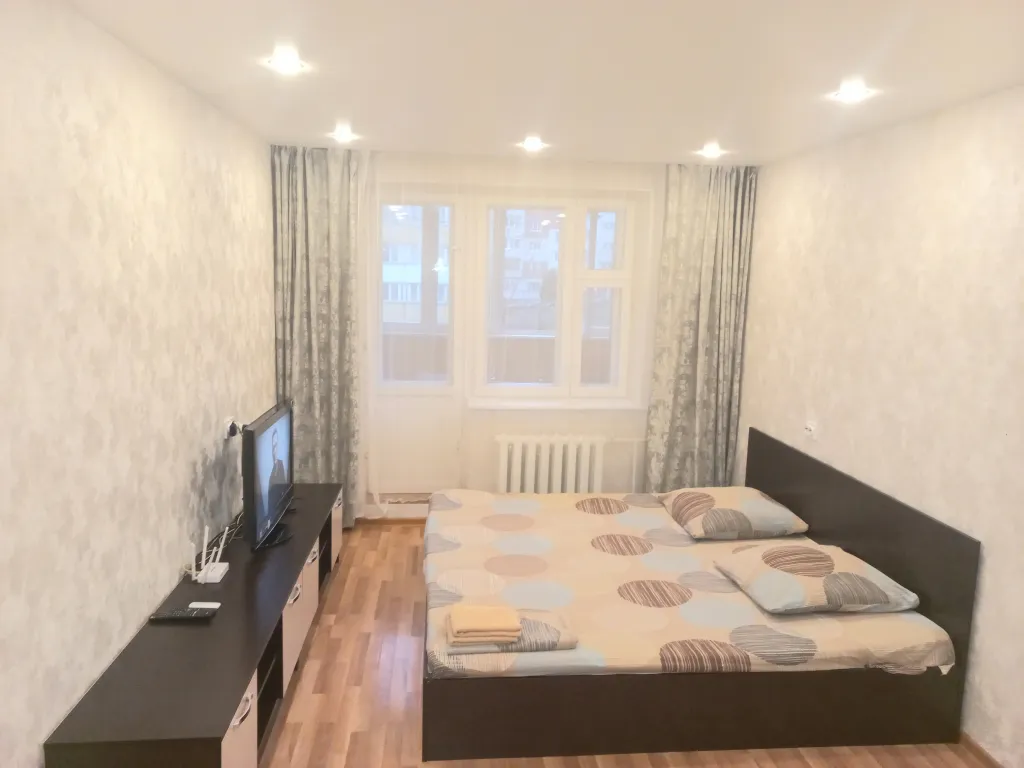 Шикарная квартира с огромной кроватью King Size