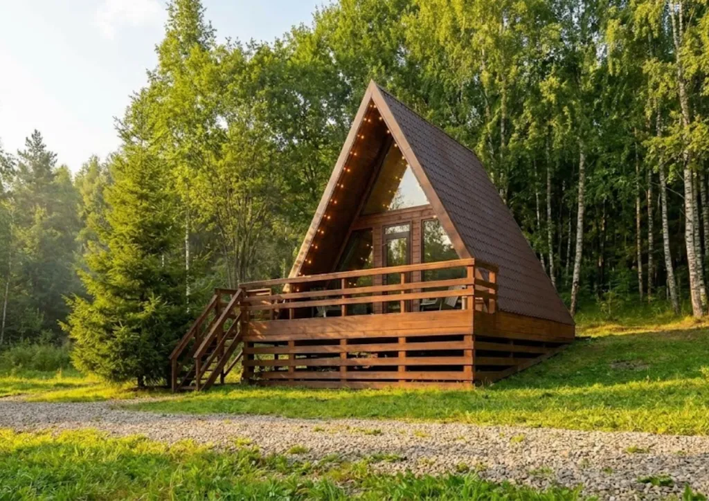 Дом 40m2 — чан, кухня, Wi-Fi