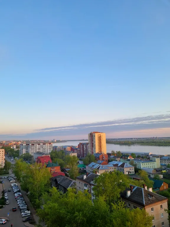 Уютная студия в сердце города на 13 этаже с панорамным видом